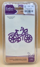 BIKE Crafter's Companion Decorative Thin Metal Die for Card Making Scrapbooking