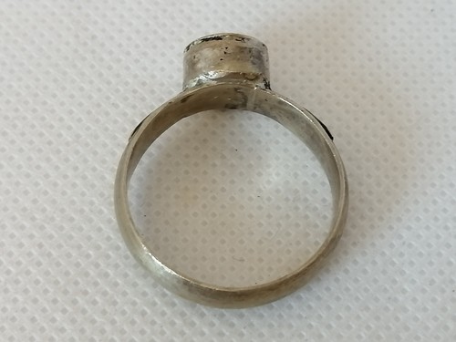 Rarissimo Anello Antico Vichingo Colore Argento Qualità Artefatto Autentico - Foto 15 di 15