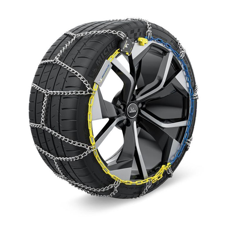 Chaînes neige Michelin Extrem Grip Automatic Slim N°140 maillons 9mm traction glace