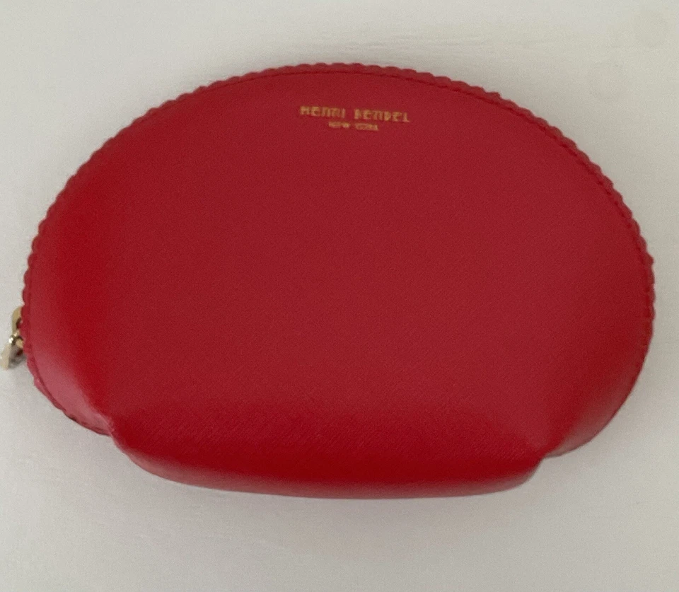 Henri Bendel купол косметический мешочки/монета мешок, красный, розовый и зеленый - Изображение 3 из 4