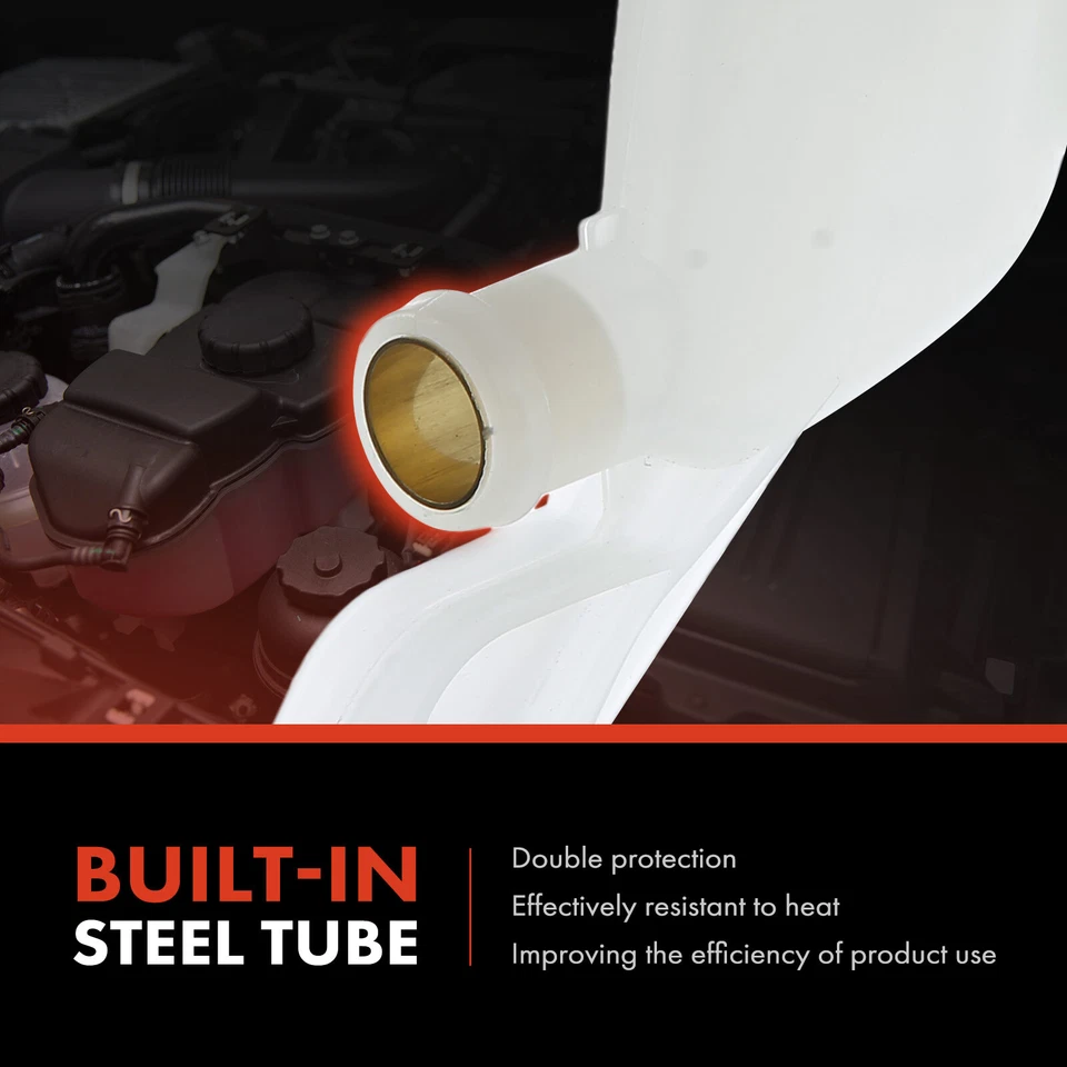 Coolant Expansion Tank w/o Cap for Mercedes-Benz C216 W221 CL500 S350 2215000349 - Image 4 of 4