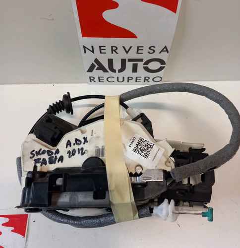 Actionneur De Serrure Central Avant Droit - Compatible Seat Leon 99-, Skoda Octavia, Réf. 3B1837016A