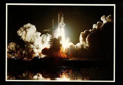 Space Shuttle Collection chrome postcard Shuttle Launch Pad 39A NASA | eBay
