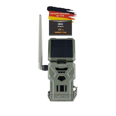 SPYPOINT FLEX-S Wildkamera Solar Jagdkamera Videoüberwachung Überwachungskamera
