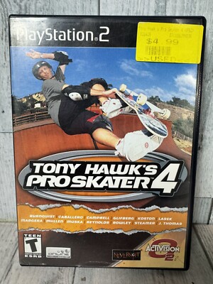Tony Hawk's Pro Skater 4 - Playstation 2 Game Complete