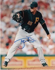 TONY WATSON   PITTSBURGH PIRATES   ACTION SIGNED 8x10