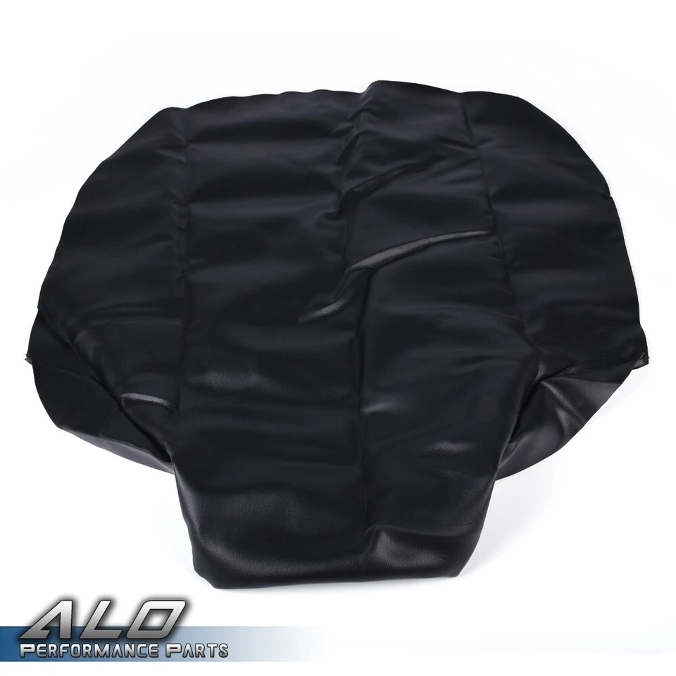 Cubierta de asiento negra apta para Kawasaki Bayou 220/400 1993-1999 repuesto Foto 2 de 4