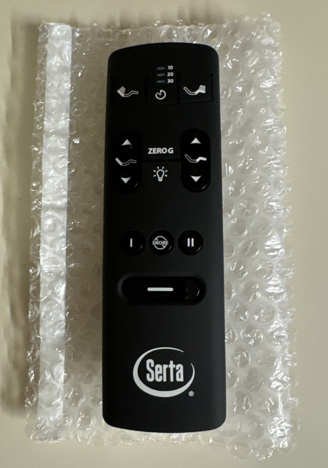 SERTA TempurPedic TEMPURERGO Replacement Remote Control (RF358A) SW