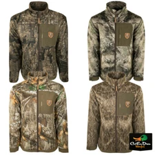 DRAKE NON-TYPICAL ENDURANCE FULL ZIP CAMO JACKET COAT WITH AGION ACTIVE XL