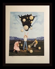 Tito Salomoni Catch a Star H/S Numbered Lithograph Surreal ART 