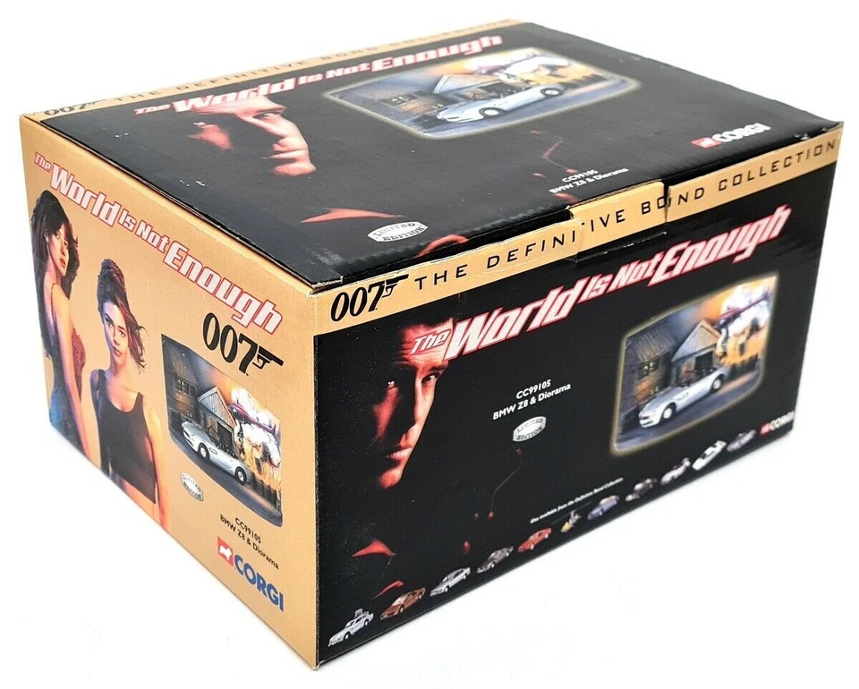 Corgi 1/36 BMW Z8 & Diorama 007 James Bond World is Not Enough CC99105 Model Car - Image 2 of 4