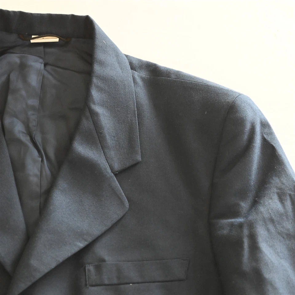 USAF Military 40S 32x28 Blue 1620 Wool Mens Service Coat Jacket Pants Suit - Image 2 of 4