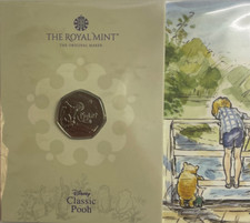 2020 50P- PIGLET FIFTY PENCE- BRILLIANT UNCIRCULATED - BU - COIN PACK