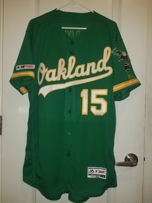 a's kelly green jersey
