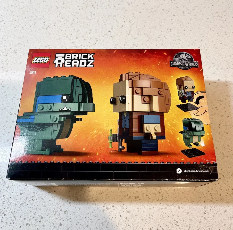 LEGO Brickheadz Jurassic World Owen and Blue 41614 NISB Pickup OK Foto 2 de 4