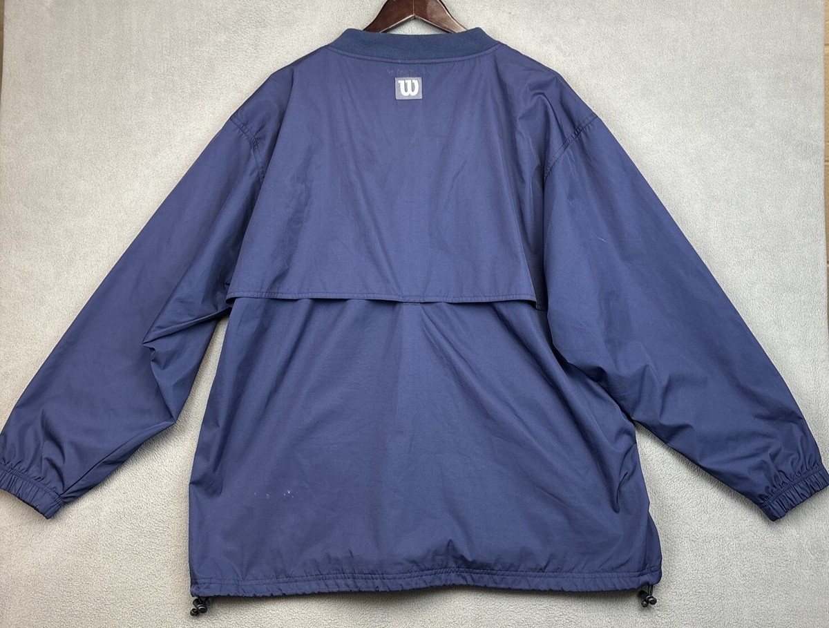 Vintage 90s Atlanta Braves Windbreaker Jacket By Wilson Size XL