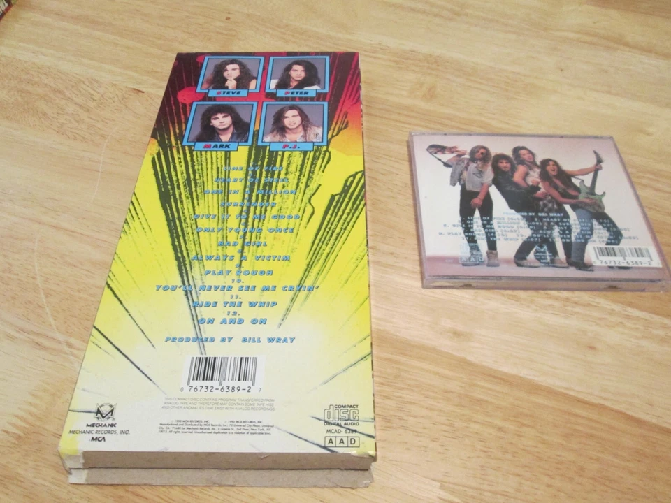 Trixter - S/T Rare Longbox Hard To Find - Image 2 of 4