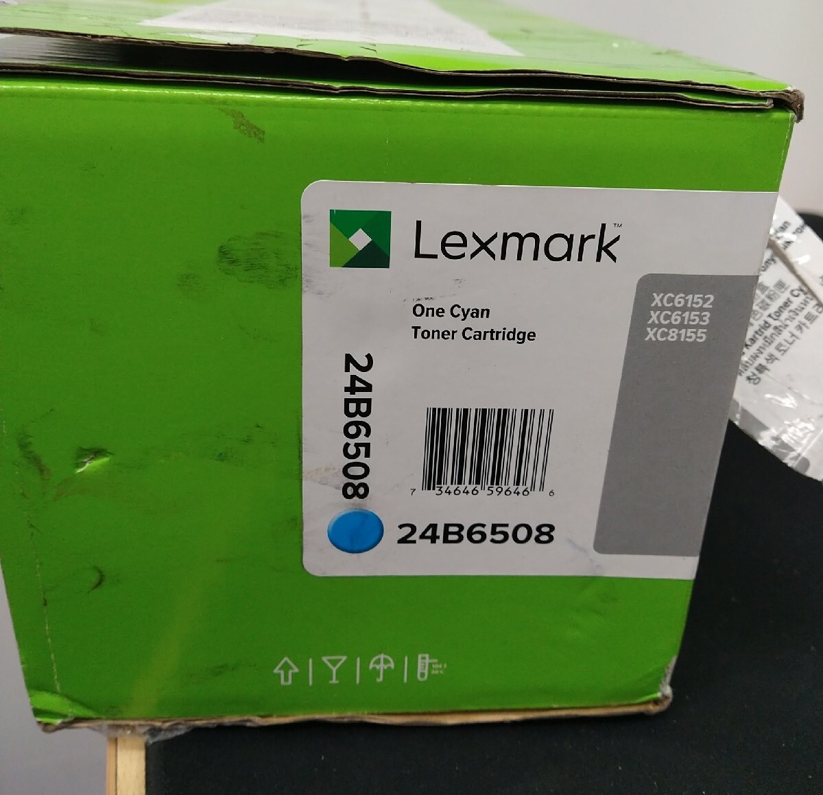 24B6508 Lexmark Xc6152 Toner CTG Cyan for sale online eBay