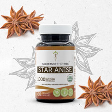 Secrets Of The Tribe Star Anise Capsules, 500...