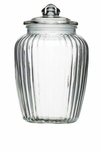 Lot De Bocaux En Verre Inclinables Vintage Des Années 1960, Idéals Pour Bonbons, Capsules, Alimentation, Hauteur 20cm