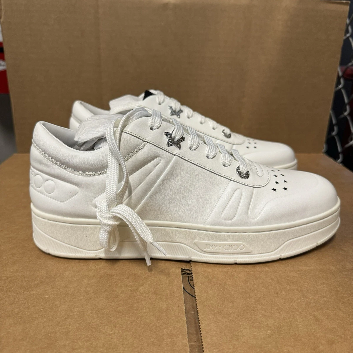 Jimmy Choo White Athletic Shoes for Women for sale | eBay