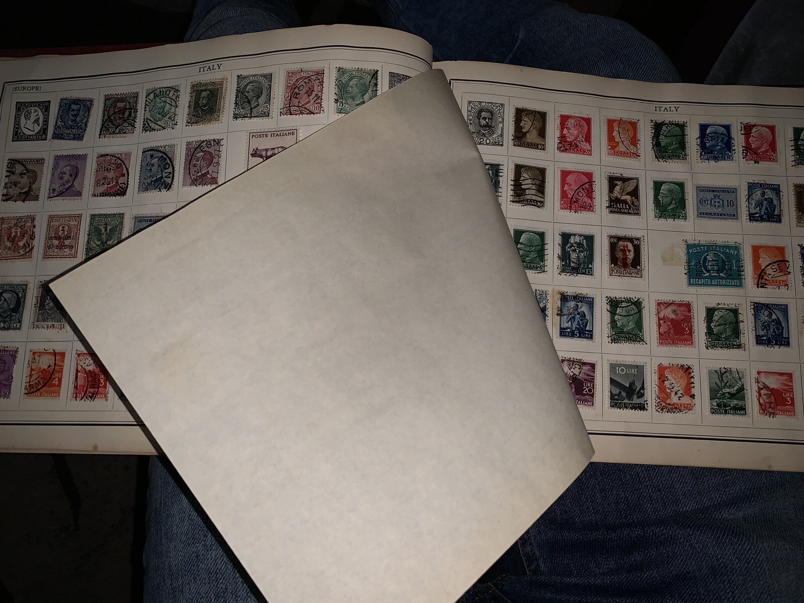 Old Antique Stamp Album please see pictures eBay