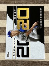2020 Topps Baseball Walker Buehler Decades Next Card #DN-17