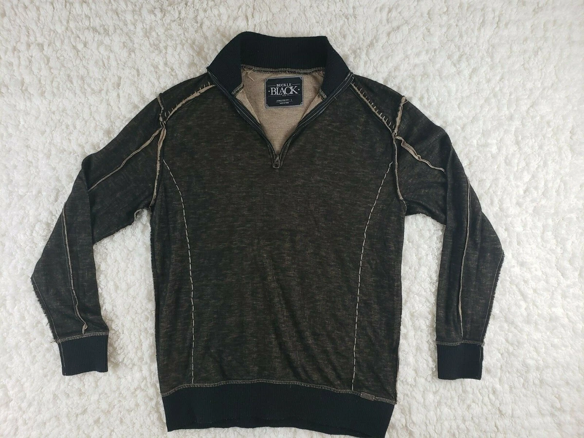 Buckle black hotsell sweater