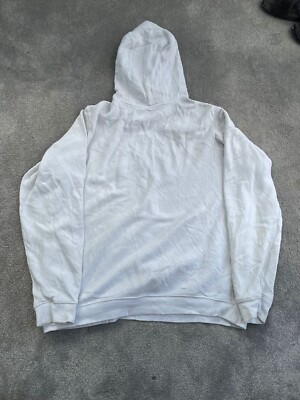 white nike hoodie medium