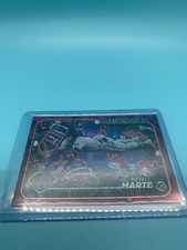 2024 Topps Holiday Ketel Marte 10/10 Red Christmas Tree Refractor Bookend