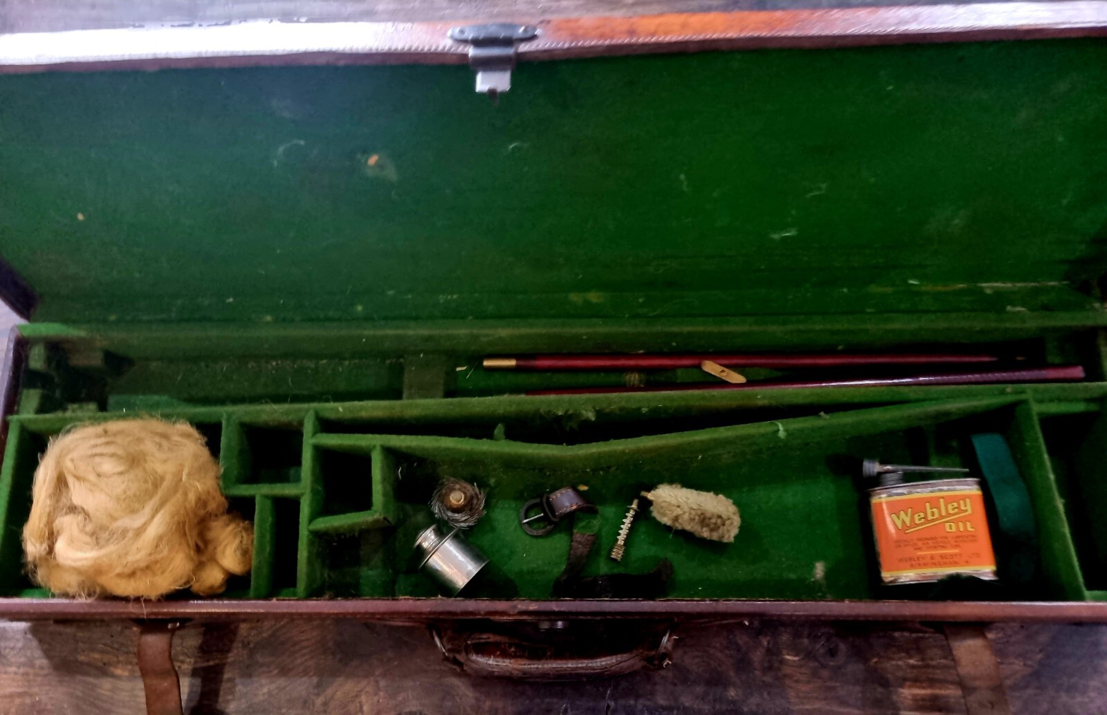 antique leather gun case eBay