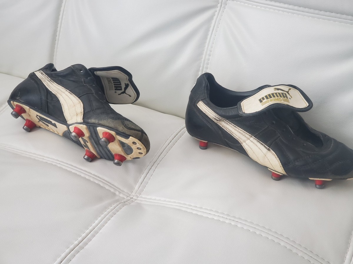 Vintage 1990s Puma KING 6-Stud Kangaroo Leather Size 8.5 or Vintage 1990s Puma KING 6-Stud Kangaroo Leather Size 8.5 or