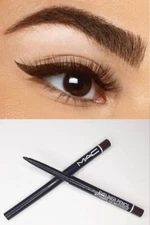 Lot of 2 MAC Black Coffee Eyeliner Retractable Waterproof Pencil w/ Vitamin A&E