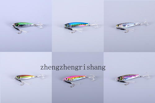 6PCS Maschere in Metallo Offshore Micro Farfalla Esca da Pesca per Tonno Snapper 7g -80g - Foto 2 di 20