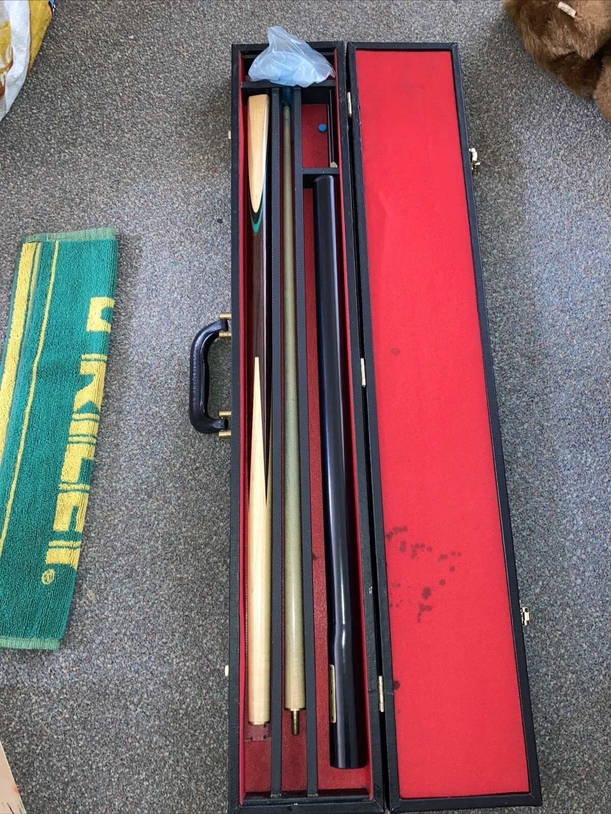 Riley 3 Piece Snooker Cue And Case eBay
