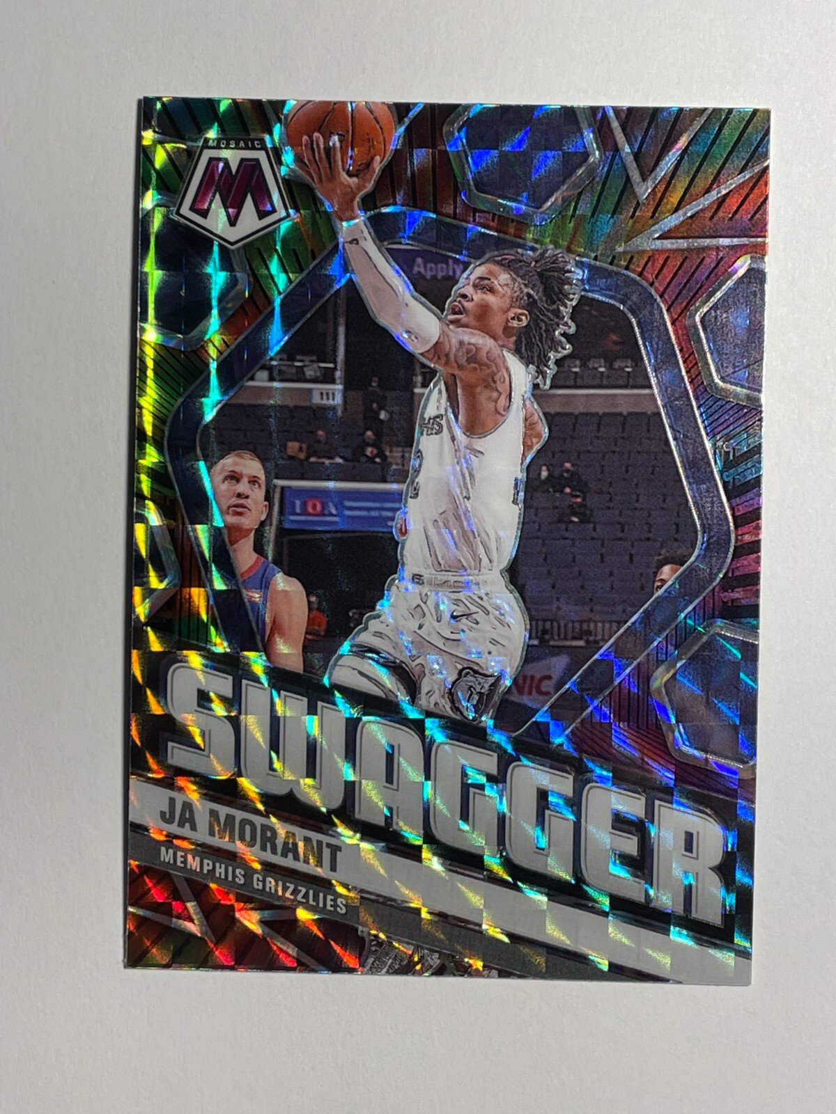 2020-21 Panini Mosaic Ja Morant #14 Swagger