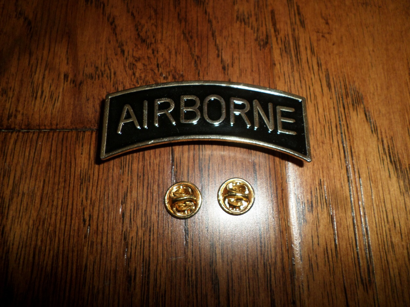 U.S ARMY OVERSIZED AIRBORNE ROCKER BADGE PARATROOPER HAT LAPEL PIN | eBay