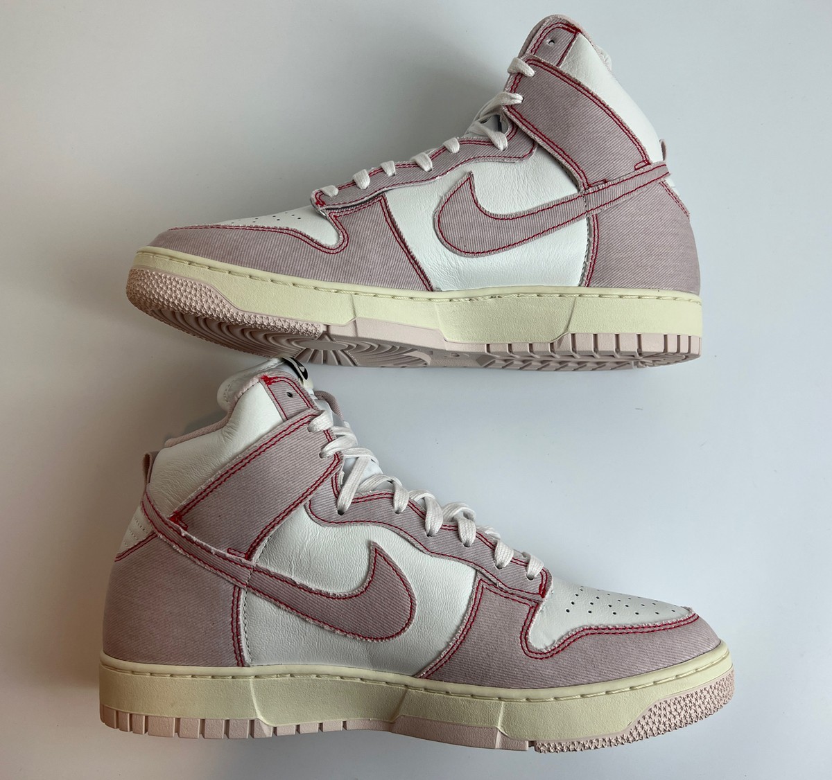 Nike Dunk High 1985 Sneakers Barely Rose Denim DQ8799-100 Men