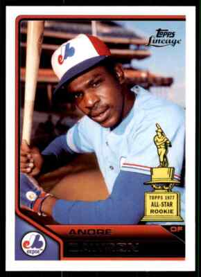 2011 Topps Lineage Andre Dawson #197 Montreal Expos