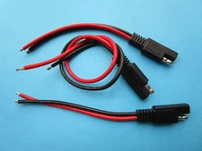 100 pcs SAE Connector DC Power Automotive DIY Cable 14AWG 150mm 0.15 m New