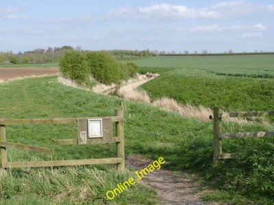 Photo 6x4 River Smite at Oscar Bridge Flawborough There are public footpa c2014