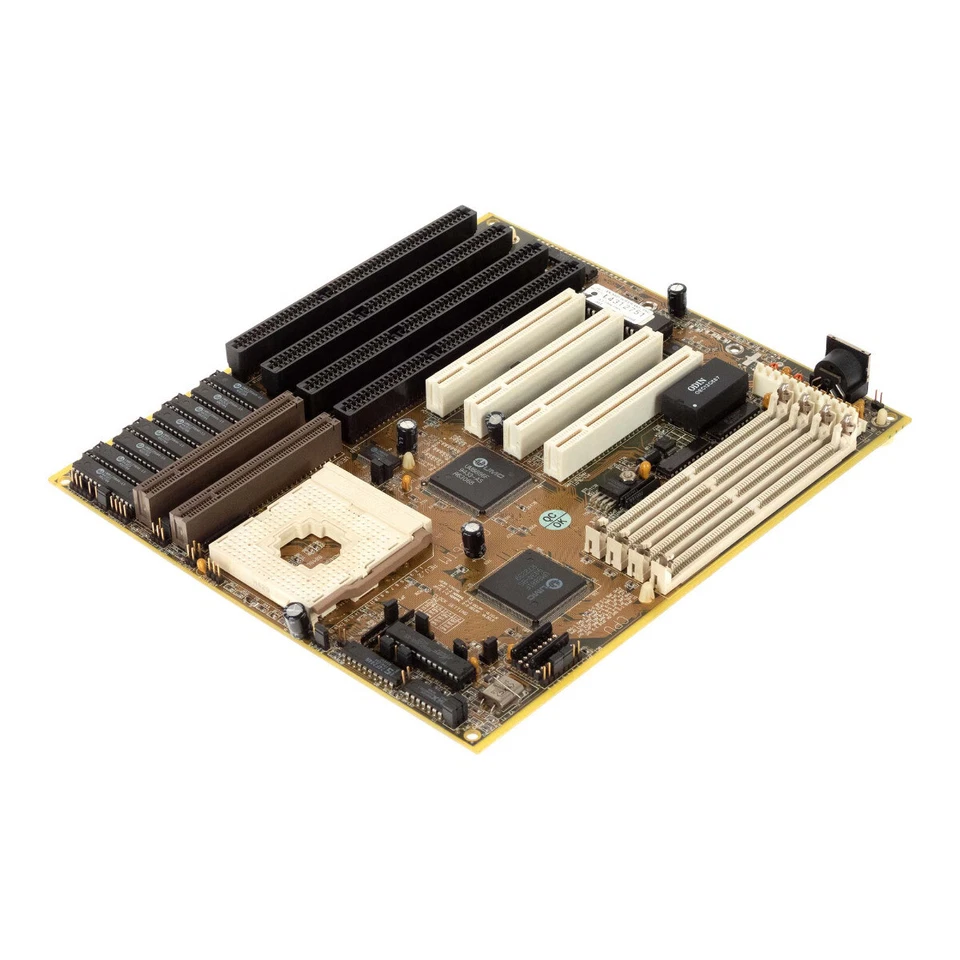 Motherboard Baby-At GIGABYTE Ga486im Rev.2 Socket 3 Fpm Dram PCI Isa Vlb - Image 3 of 3