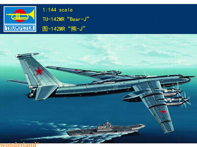 Trumpeter 1/144 03905 Tu-142MR Bear-J model kit | eBay