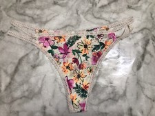 Victoria's Secret Thong String Double Strap Multicolor Panties X-Large Underware
