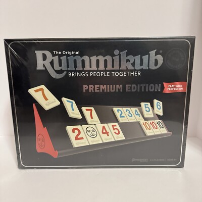 The Original Rummikub Premium Edition Pressman - Brand New - Sealed - 108647