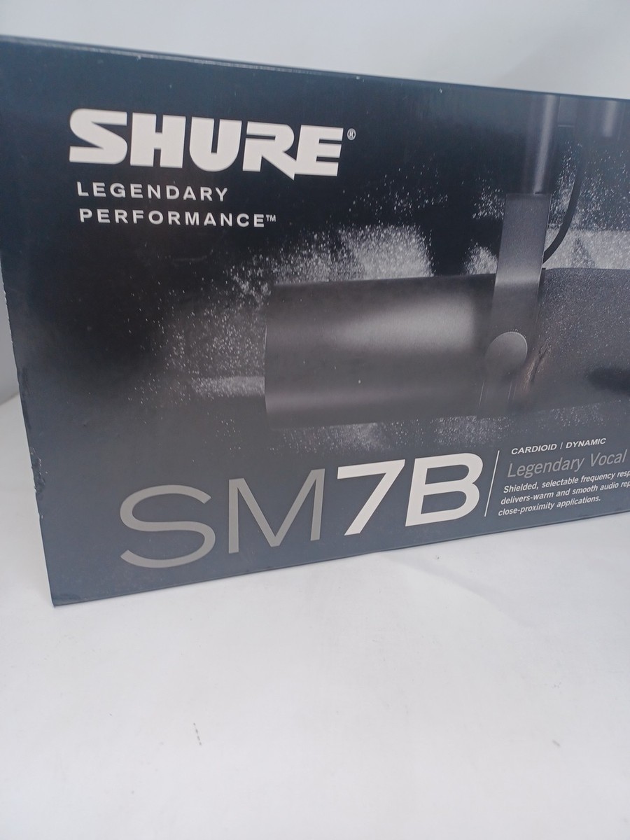 Shure SM7B 50-20khz Microphone in Original Box | eBay