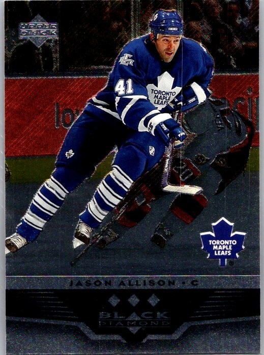 205-06 Upper Deck Black Diamond - Jason Allison #144