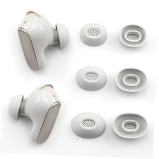 Replacement Silicone Ear Tips for Bose New QuietComfort Assorted S/M/L White