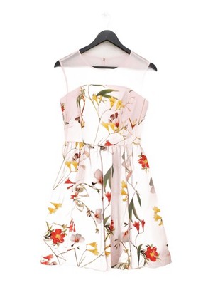 Ted Baker Skater Minikleid UK8 in Rosa