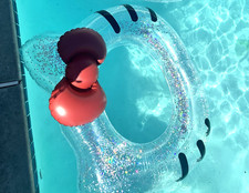*NEW* HELLO KITTY JUMBO POOL TUBE